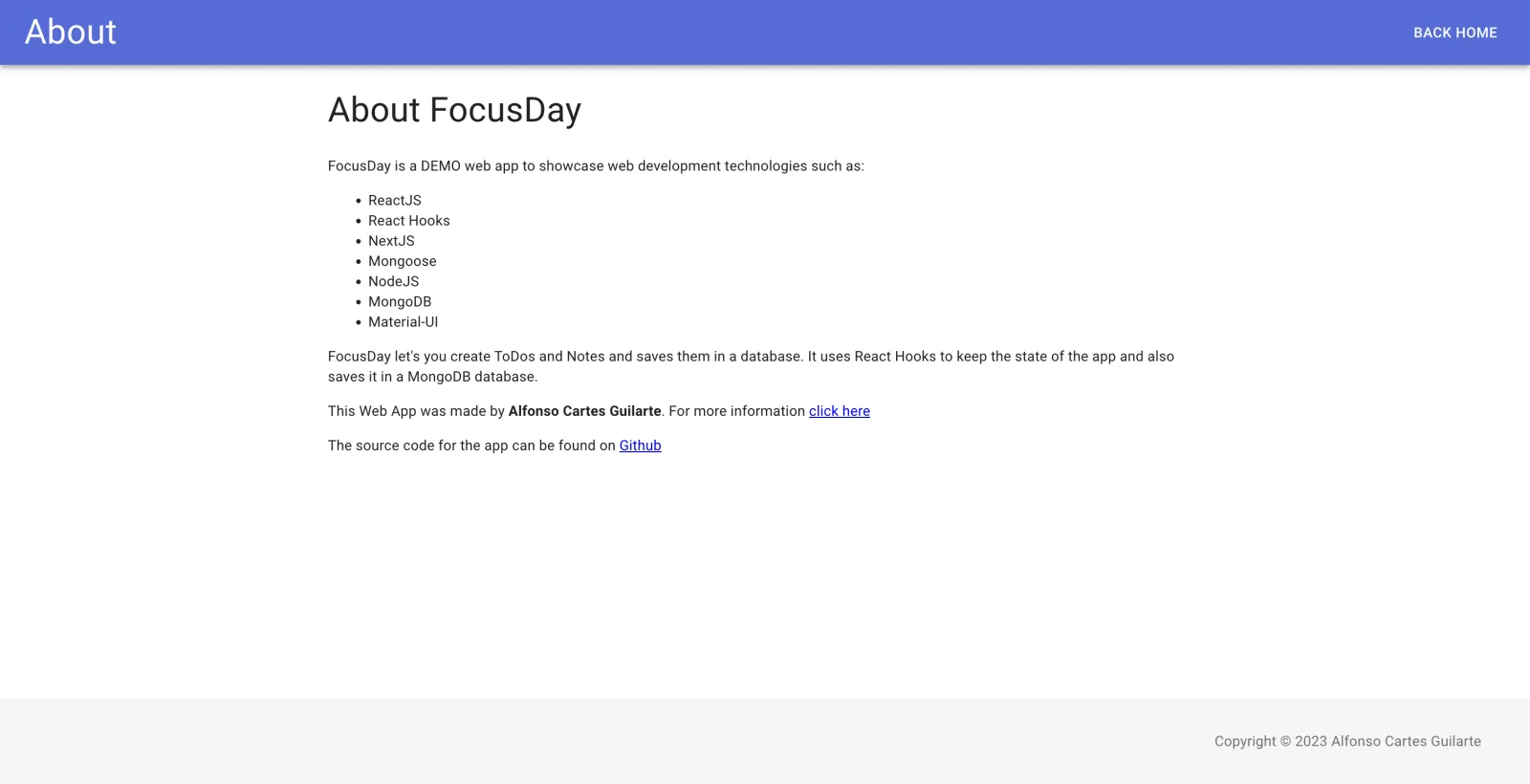 FocusDay app task management interface with create and edit functionality